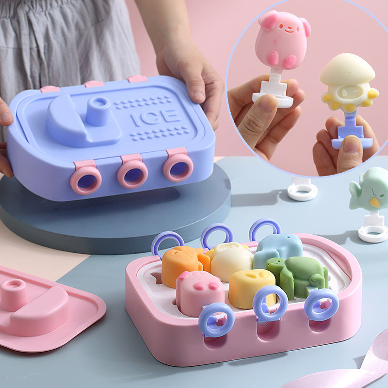 Boat-Shaped Silicone Ice Mold