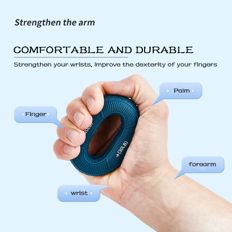 Silicone Hand Grip Ring Set