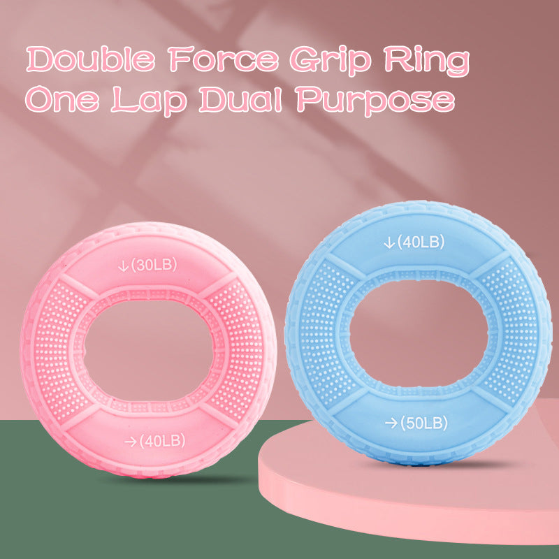 Silicone Hand Grip Ring Set