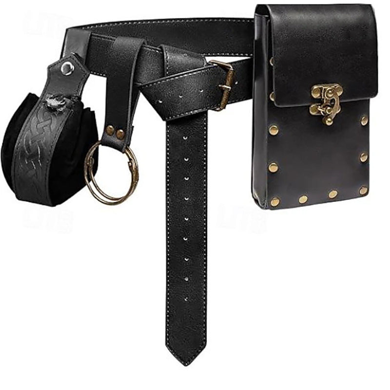 Steampunk Belt Phone Pouch