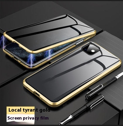 Magnetic Privacy Glass iPhone Case