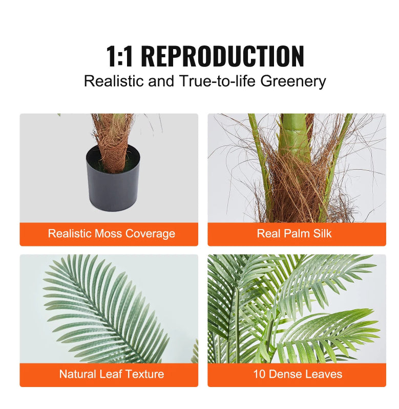 4 ft Artificial Palm Tree