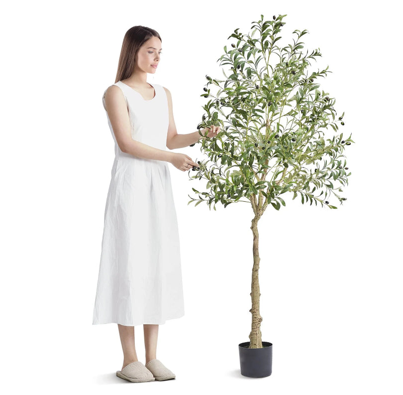 6 ft Artificial Olive Tree