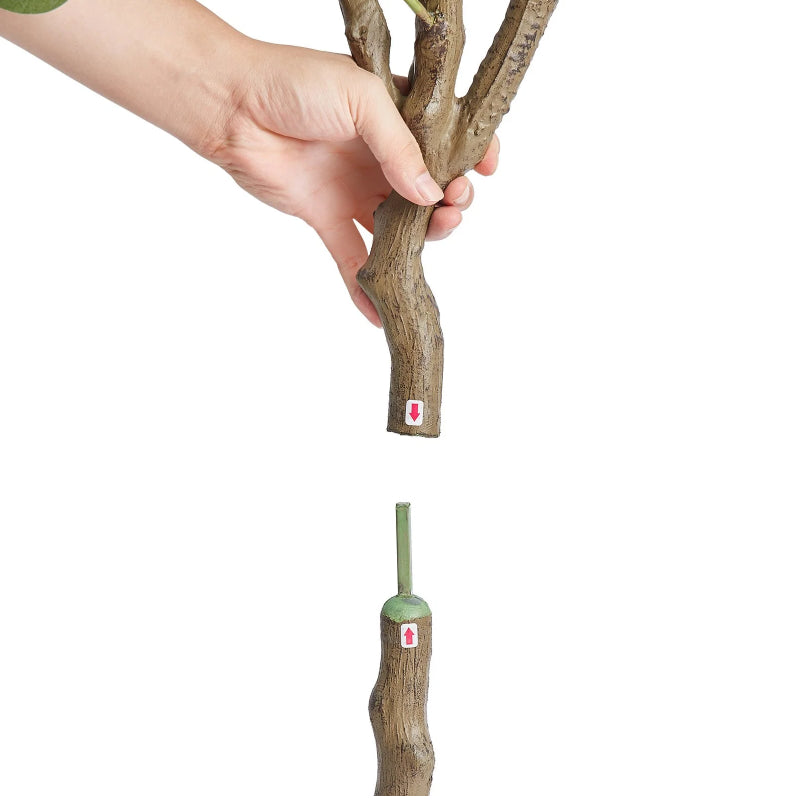 6 ft Artificial Eucalyptus Tree