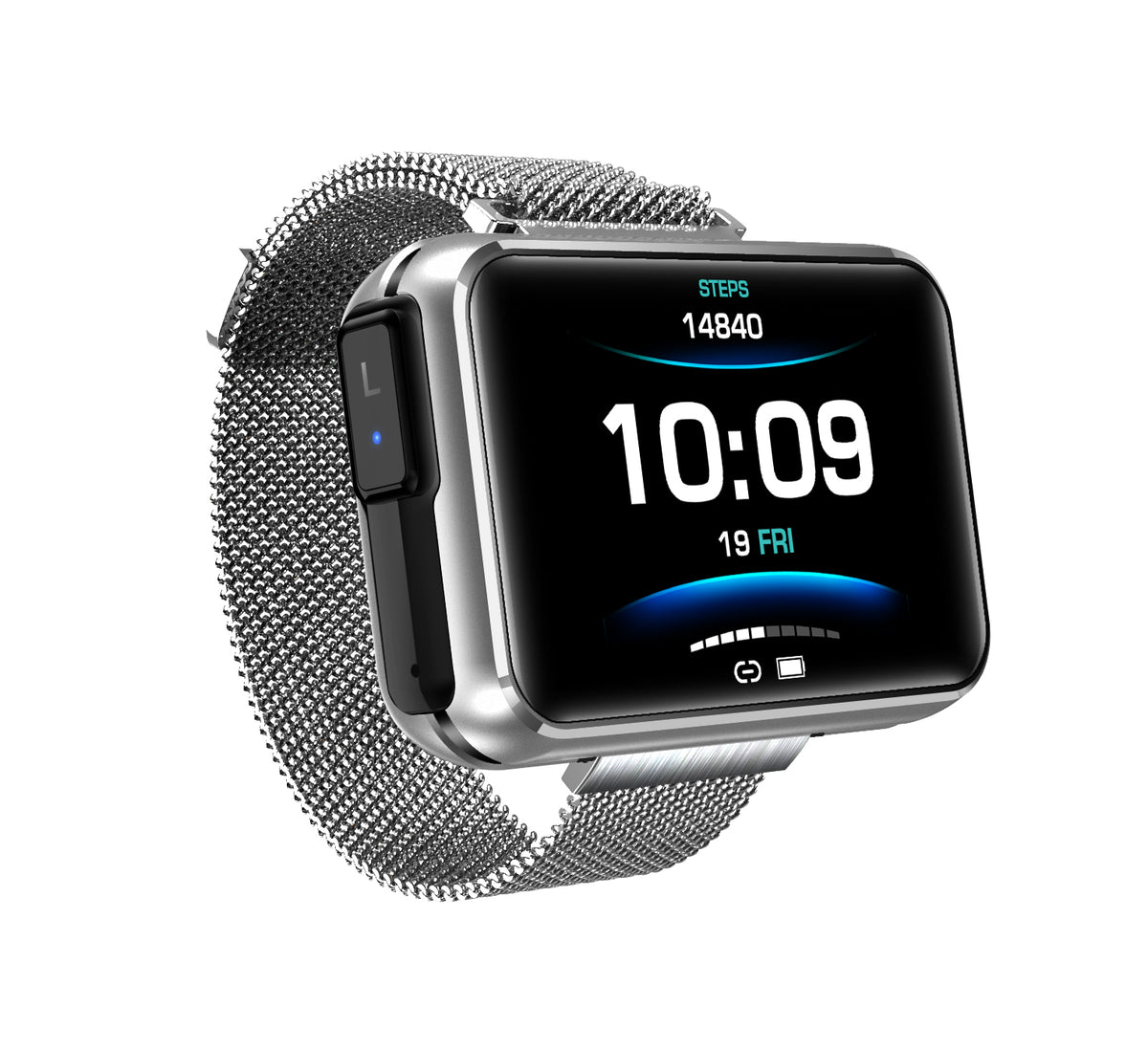 2-in-1 Smartwatch with Built-In Earbuds