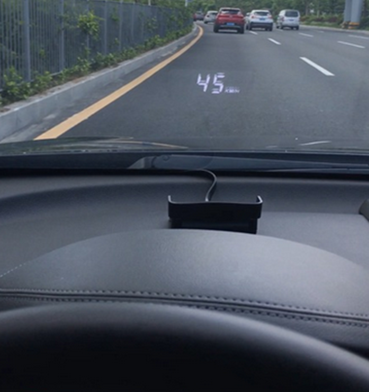 Car Head-Up Speed Display