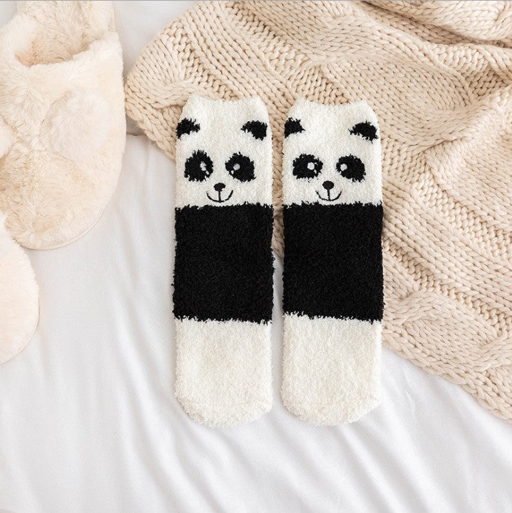Cute Animal Fuzzy Socks