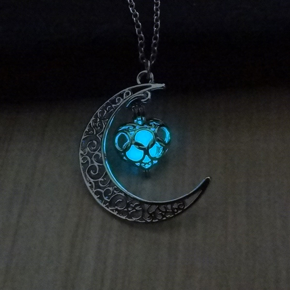 Glow-in-the-Dark Pendant Necklace