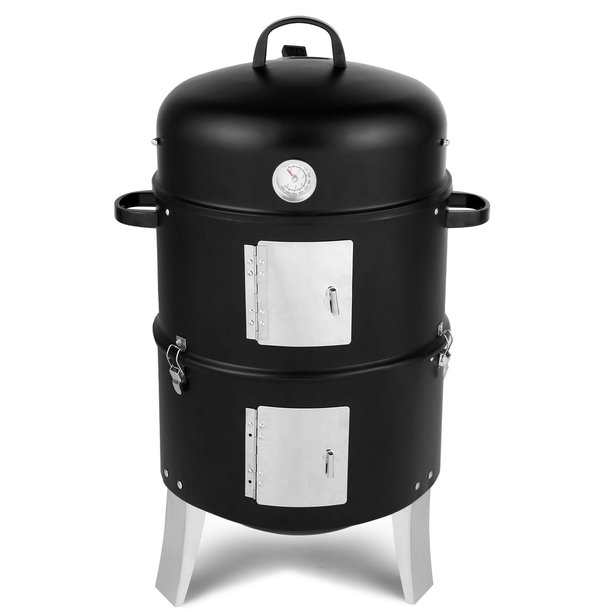 Vertical Charcoal Smoker Grill