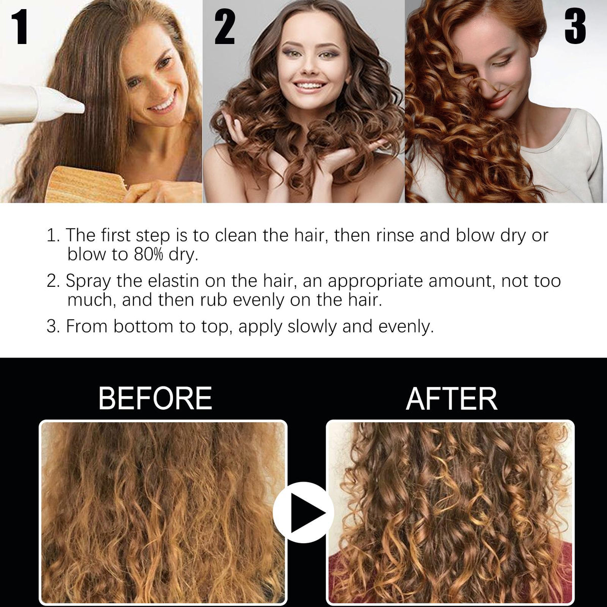 Volumizing Hair Setting Spray (100 ml)