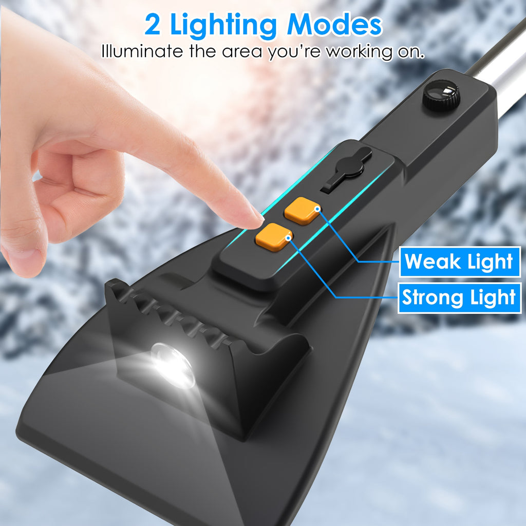 3-in-1 Snow Brush, Scraper & Shovel