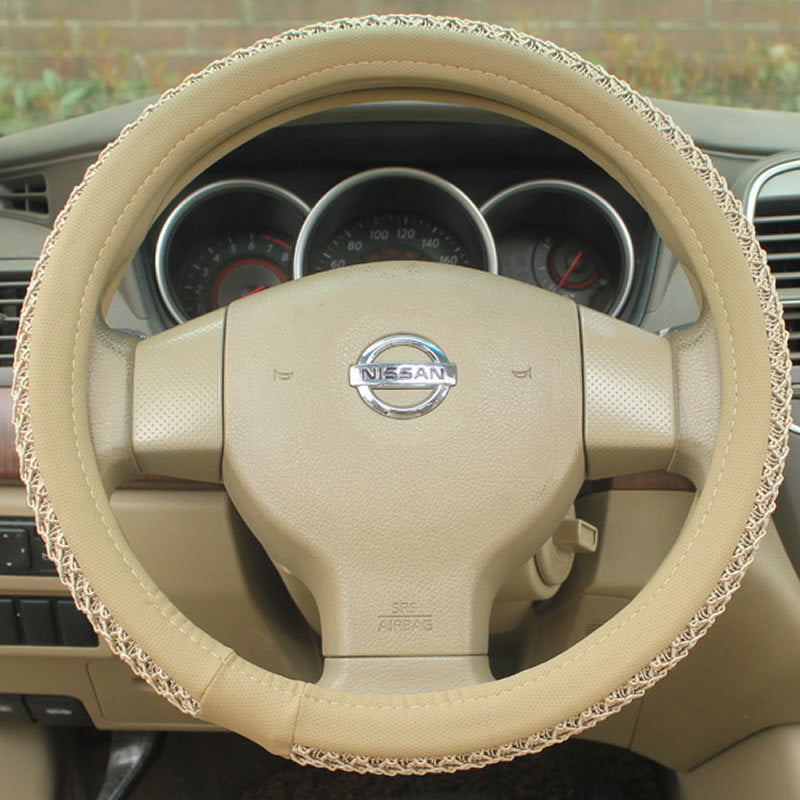 Breathable Ice-Silk Steering Wheel Cover