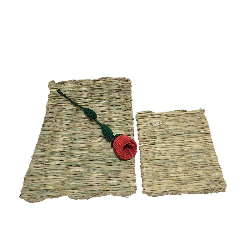 Woven Hay Mat for Small Pets