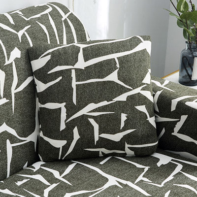 Printed Stretch Sofa Slipcover