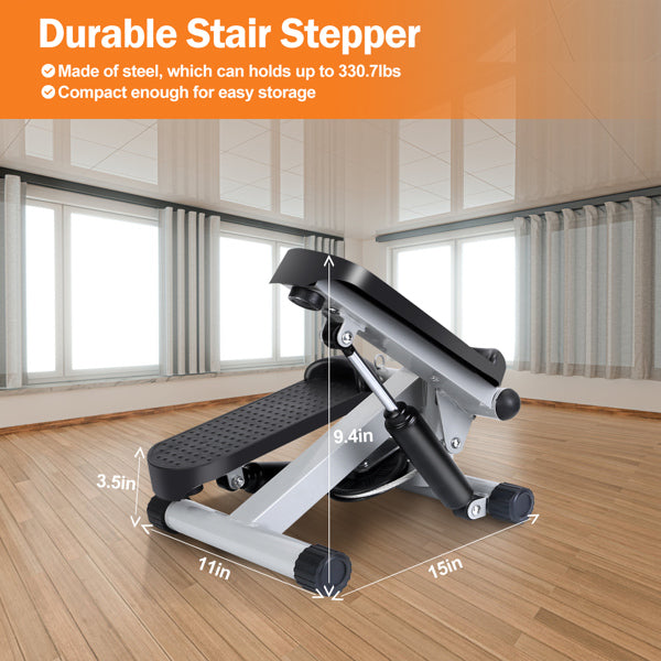 Mini Stepper with Resistance Bands