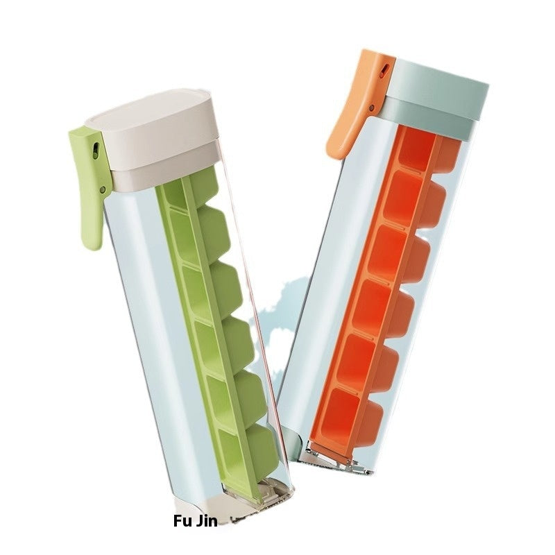Press-Release Ice Tray with Bin