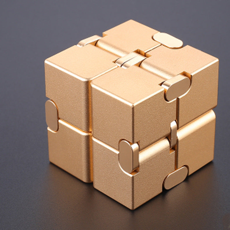 Aluminum Infinity Fidget Cube