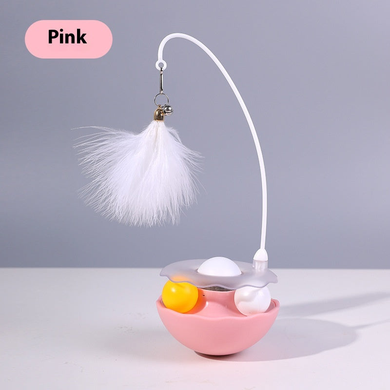 3-in-1 Cat Tumbler Toy