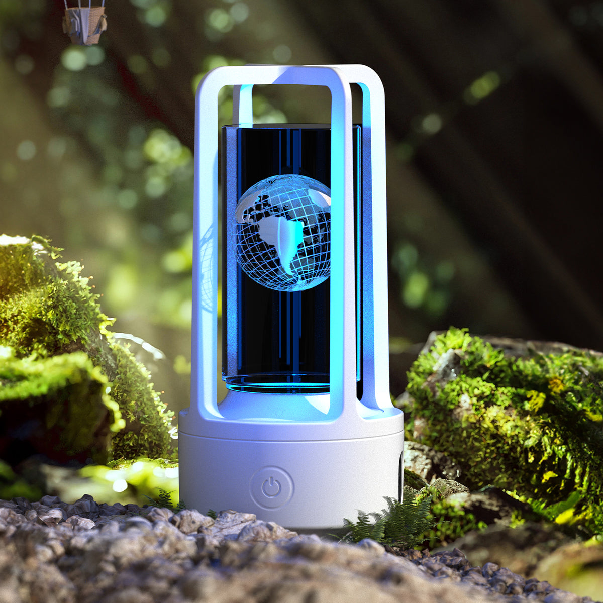 Acrylic Night Lamp & Bluetooth Speaker