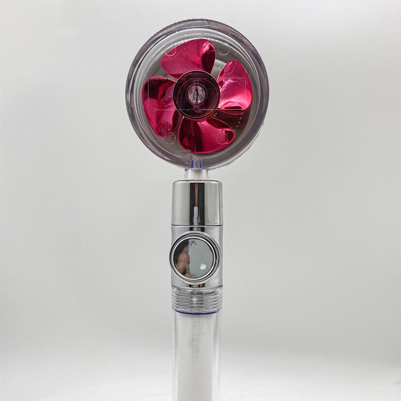 High-Pressure Turbo Fan Shower Head
