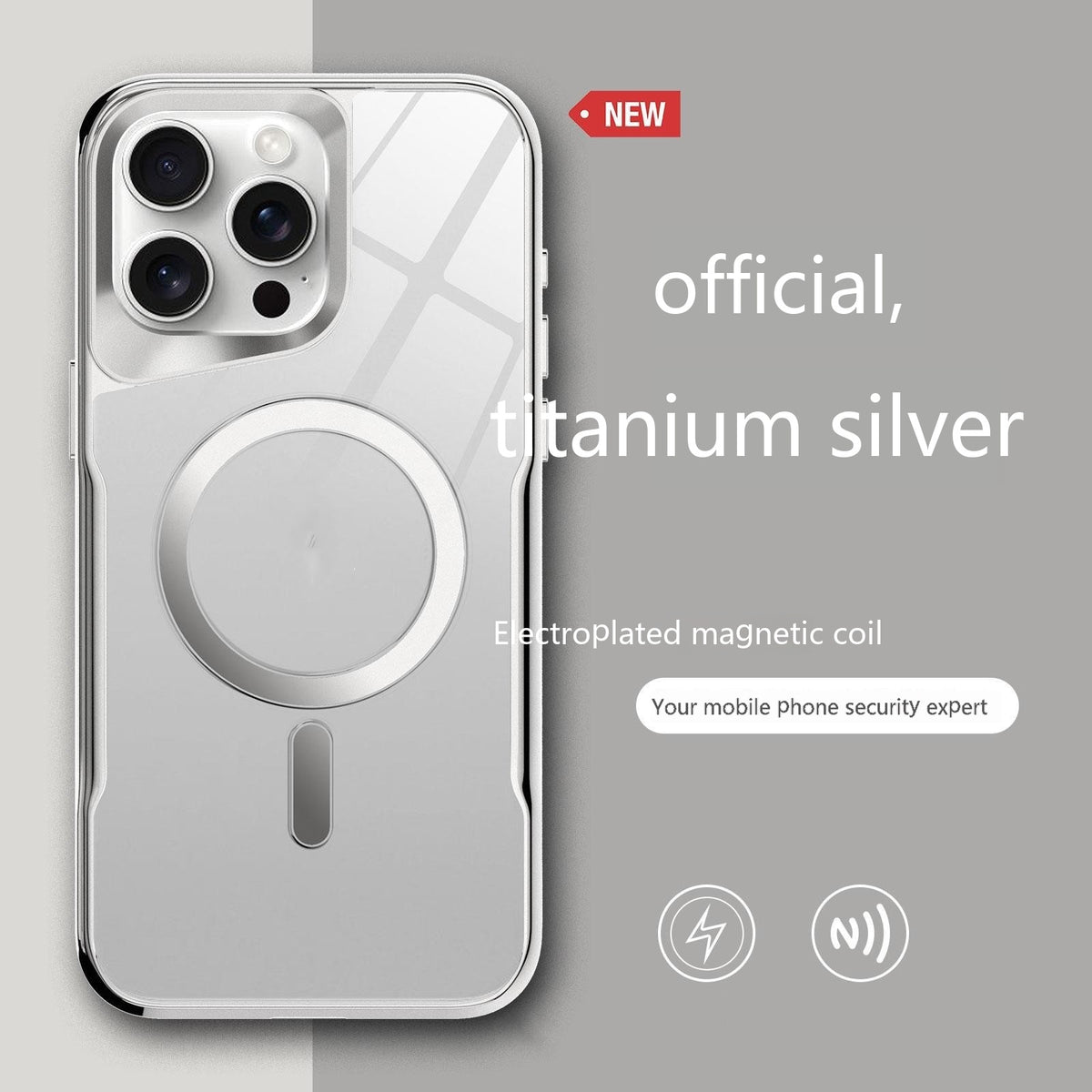 Mirror Chrome Magnetic iPhone Case