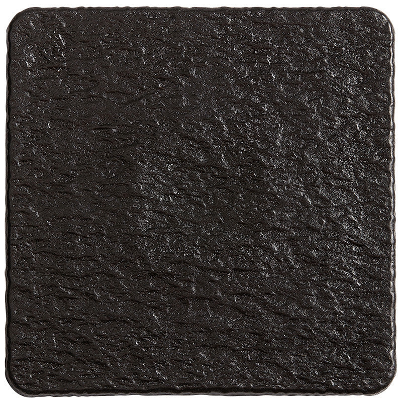 Mocha Rock Square Plate