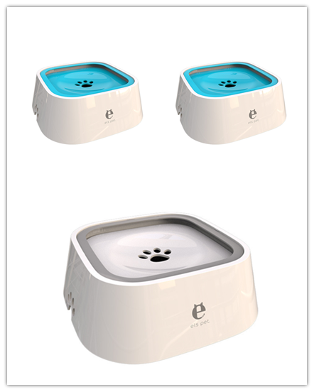 Splash-Proof Floating Dog Bowl
