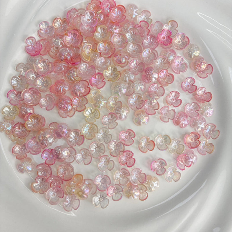 Glow-in-the-Dark Flower Beads