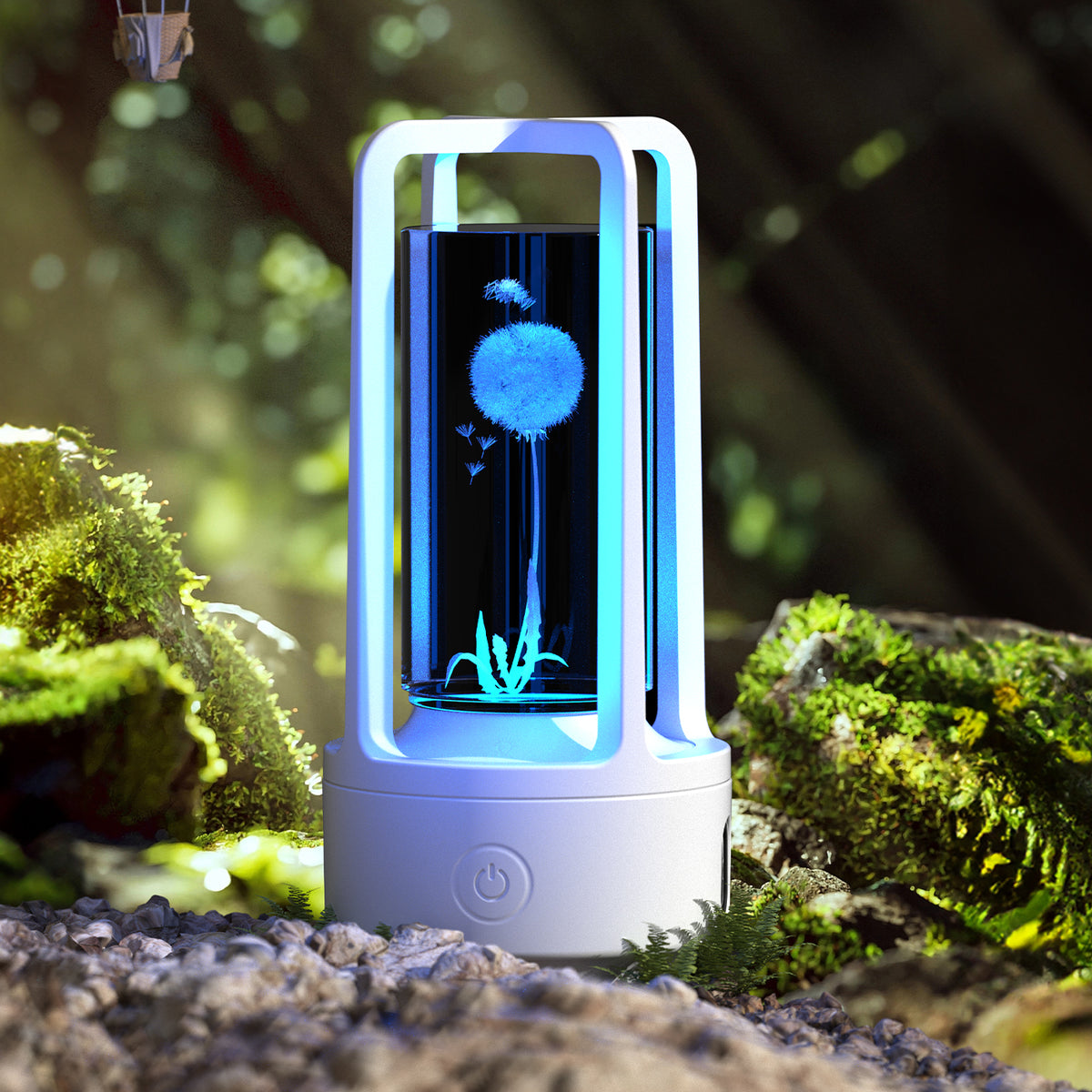 Acrylic Night Lamp & Bluetooth Speaker