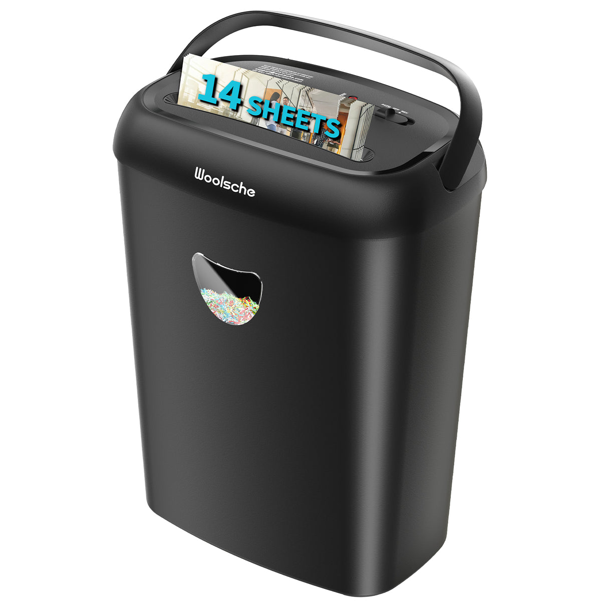 14-Sheet Cross-Cut Paper Shredder