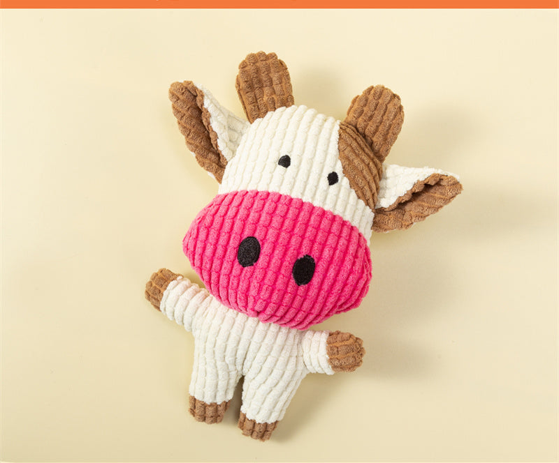 Squeaky Plush Animal Dog Toys
