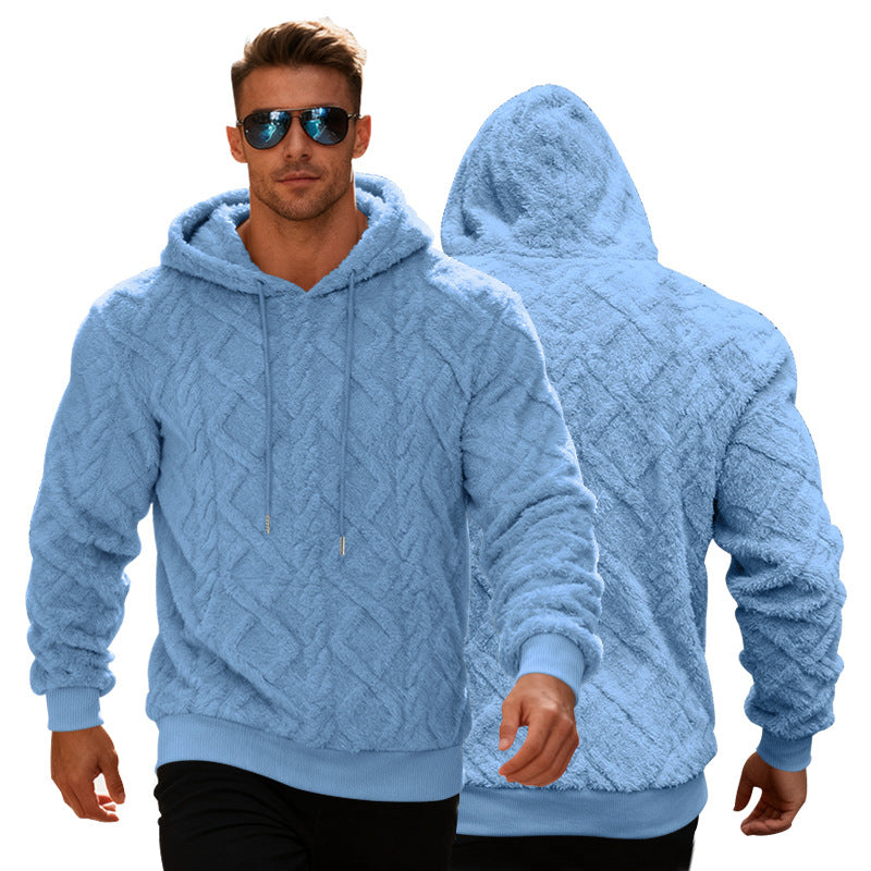 Men's Plush Fleece Hoodie