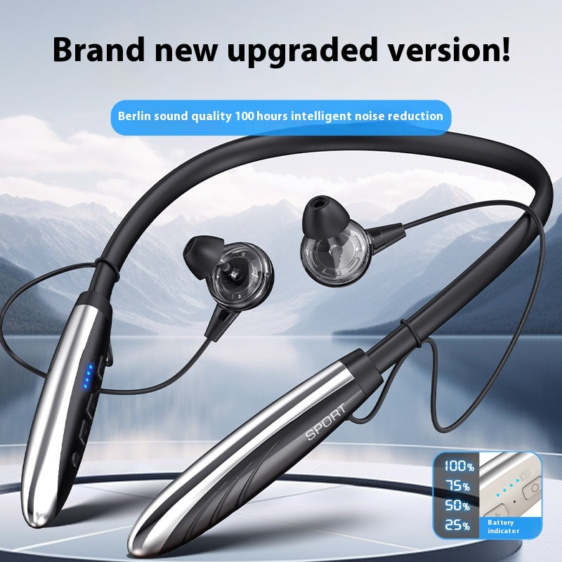 Magnetic Neckband Bluetooth Earphones