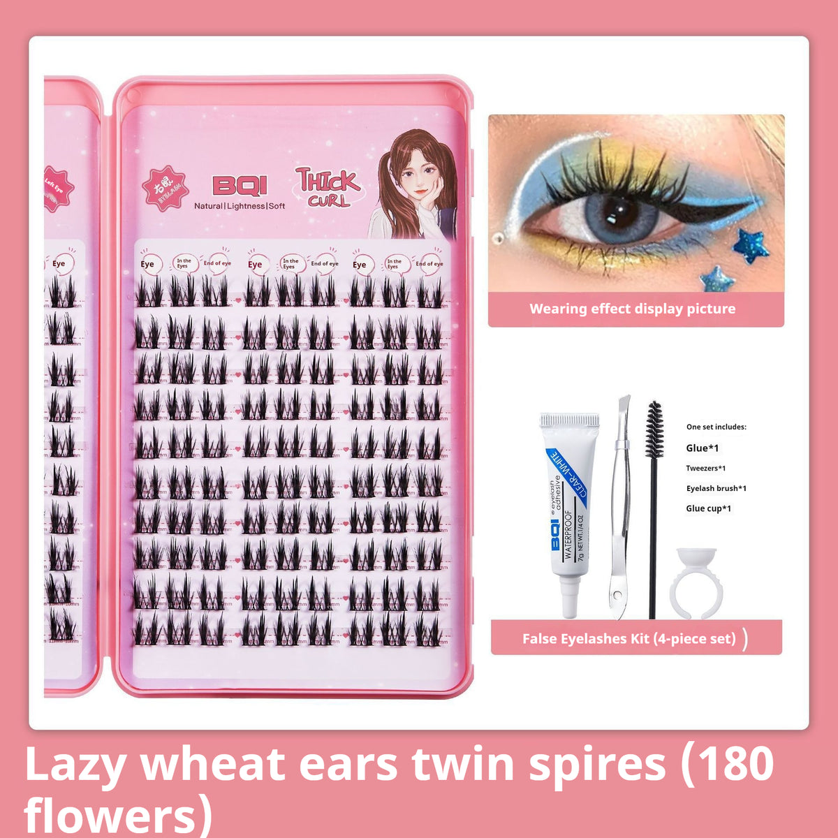 Cluster False Lash Book