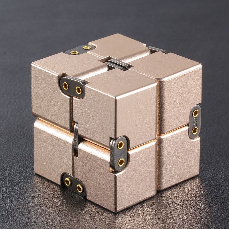 Aluminum Infinity Fidget Cube