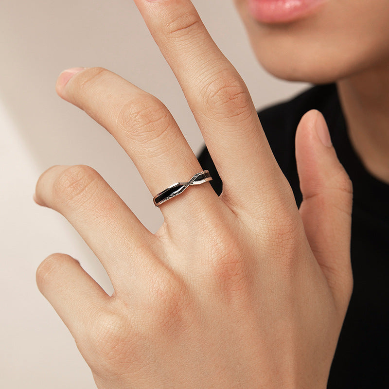 Hourglass Open Ring