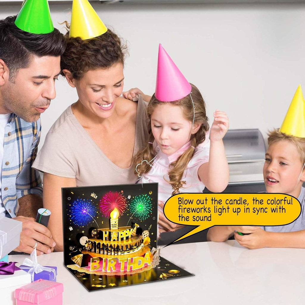Light-Up Musical Birthday Card