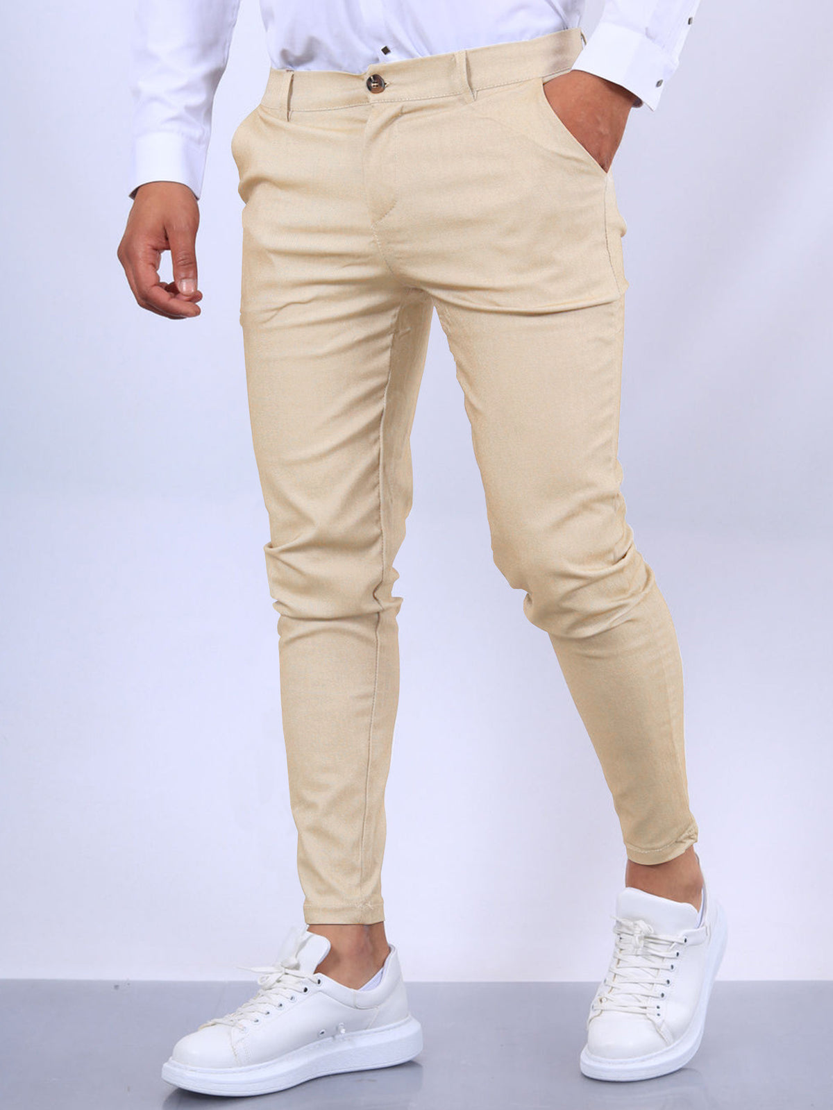 Men's Slim Office Trousers