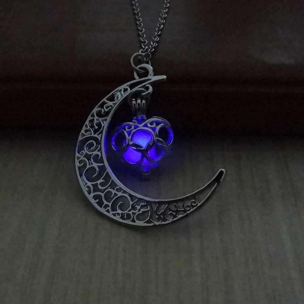 Glow-in-the-Dark Pendant Necklace