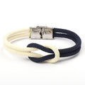 Nautical Anchor Rope Bracelet