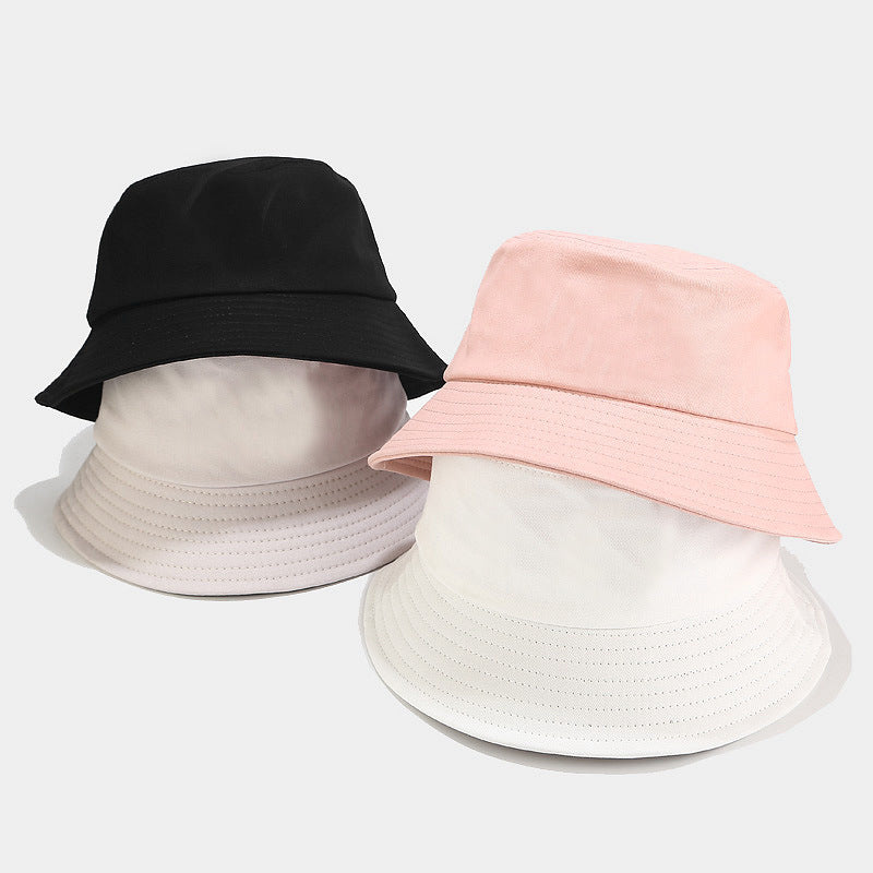 Two-Tone Cotton Bucket Hat