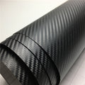 Glossy 3D Carbon Fiber Vinyl Wrap