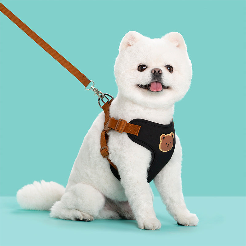 Bear Head Dog Harness