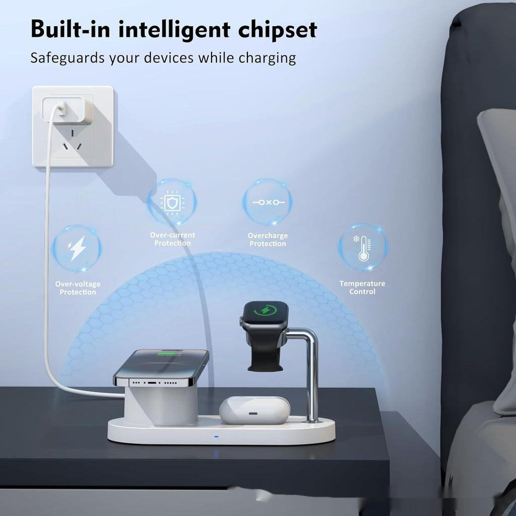 3-in-1 Magnetic Wireless Charging Stand