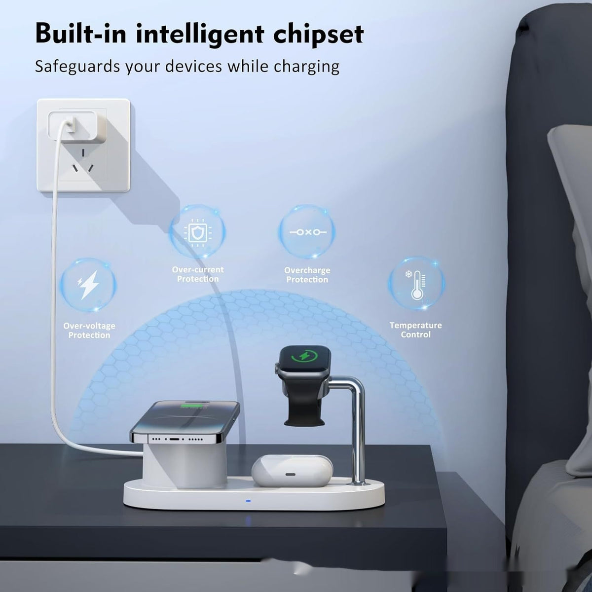 3-in-1 Magnetic Wireless Charging Stand