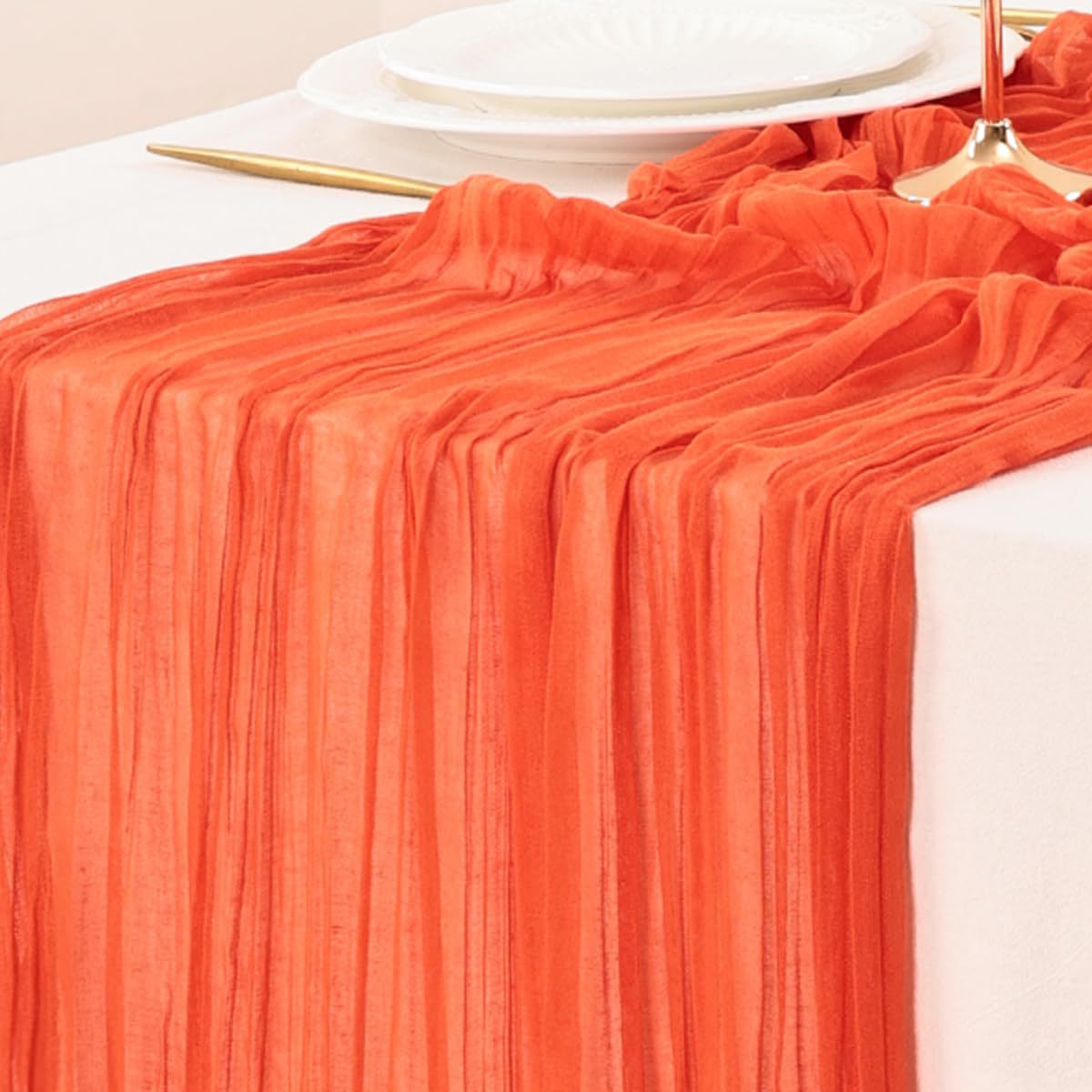 Bohemian Voile Table Runner