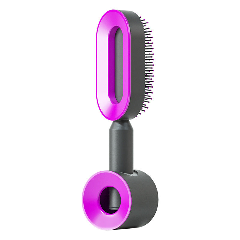 Self-Cleaning Cushion Hair Brush