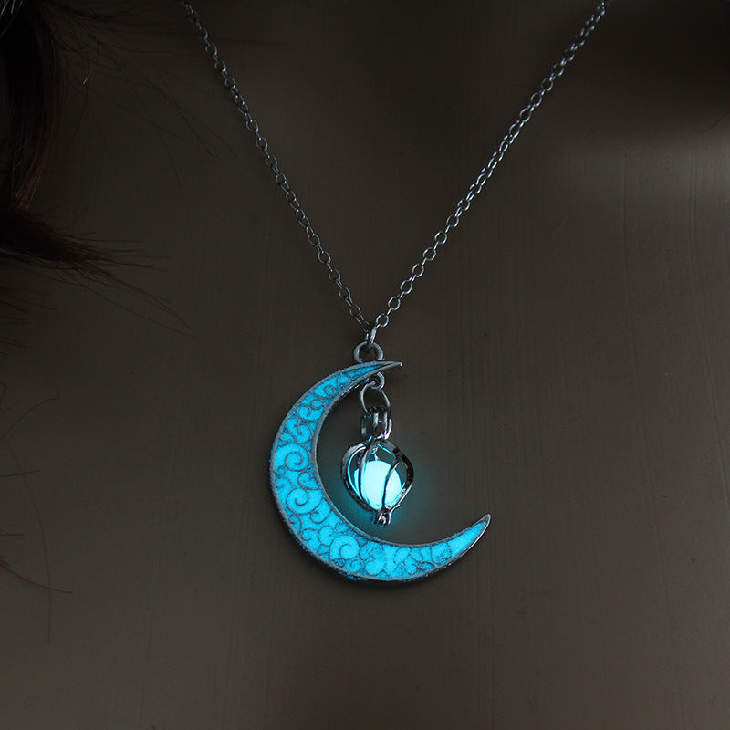 Glow-in-the-Dark Pendant Necklace