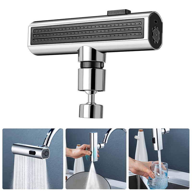 Rotating Waterfall Faucet Extender