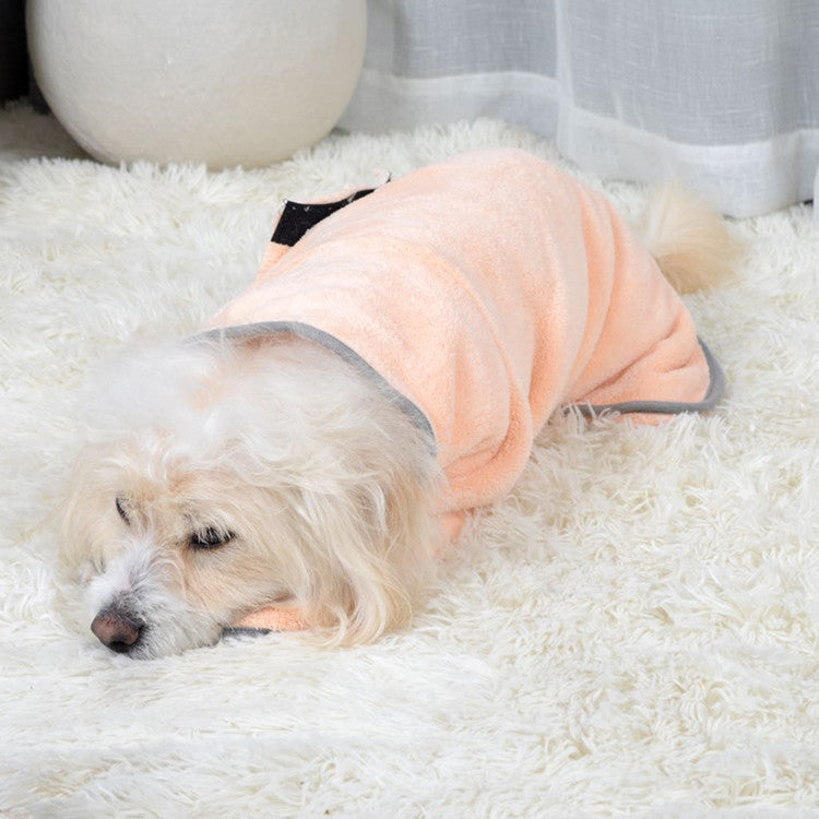 Quick-Dry Pet Bathrobe